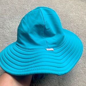 Ruffle Butts Teal Bucket Hat 12 months-2T